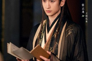 《淮水竹亭》古偶男神颜值排行：张云龙银发战损妆惊艳